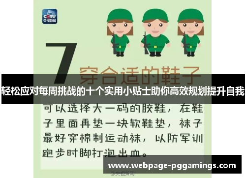 轻松应对每周挑战的十个实用小贴士助你高效规划提升自我