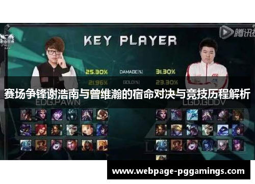 赛场争锋谢浩南与曾维瀚的宿命对决与竞技历程解析
