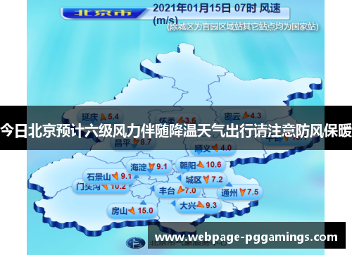 今日北京预计六级风力伴随降温天气出行请注意防风保暖