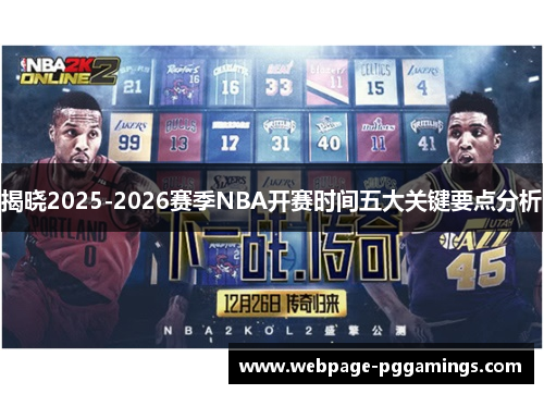 揭晓2025-2026赛季NBA开赛时间五大关键要点分析